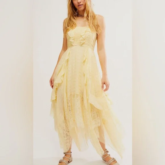 Free People Sheer Bliss Maxi Free People XS